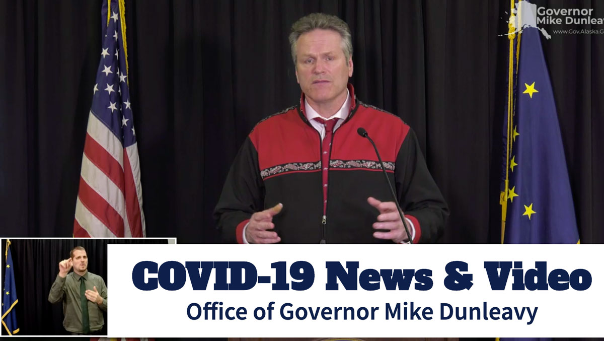 Governor Press Briefing Live 4/14 - Dunleavy Announces Suspension of State Statutes, Regulations