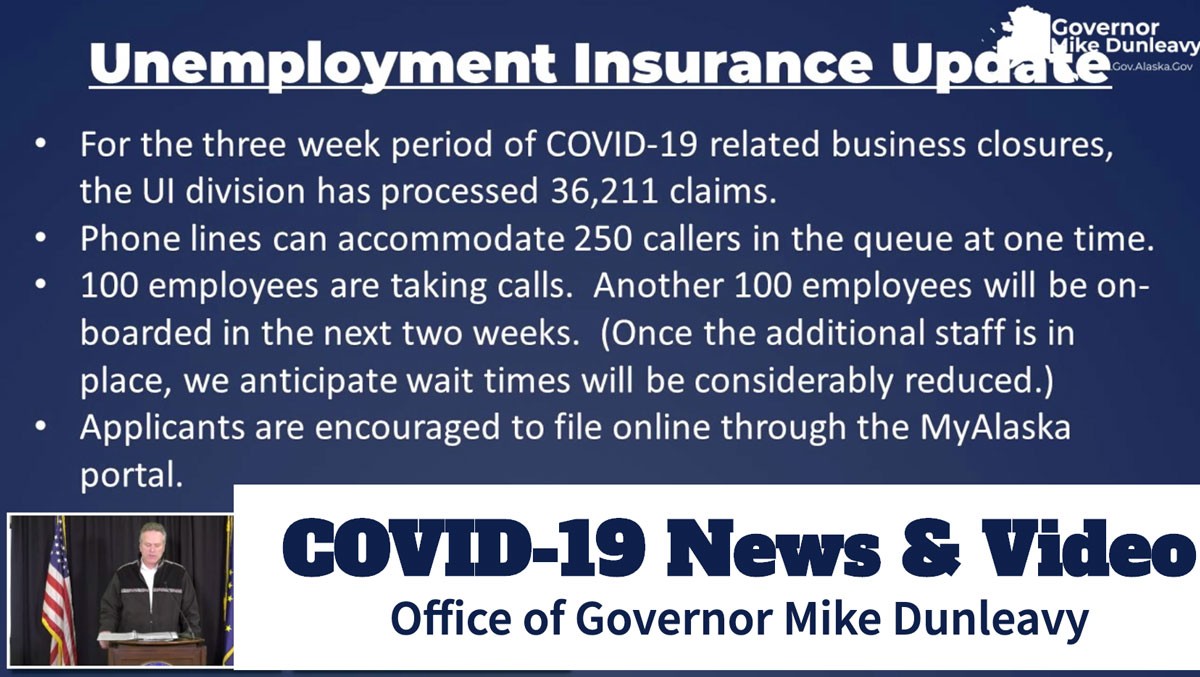 Governor Michael J. Dunleavy - Press Briefing on COVID-19 - School closures continue