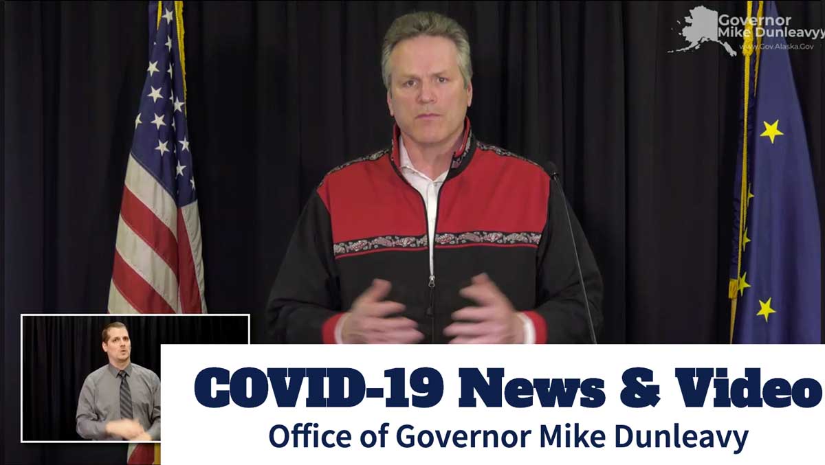Governor Dunleavy provides measures to reopen the economy.
